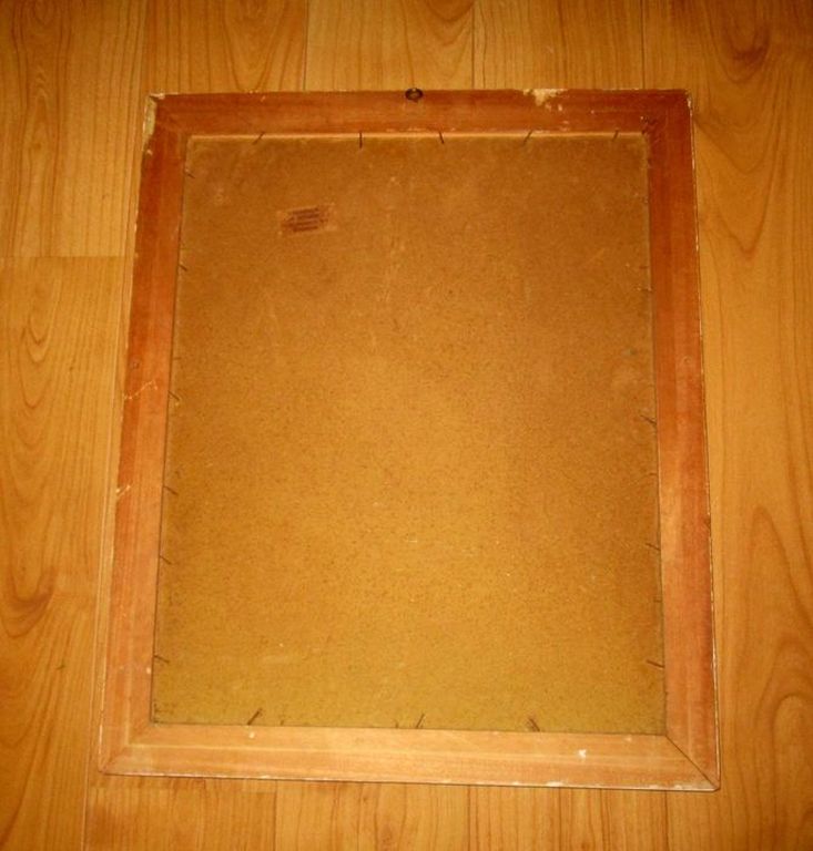 N. Okel: Olieverf op boardkarton, Mediterraan doorkijkje met zeilboot kopen? Bied vanaf 1!