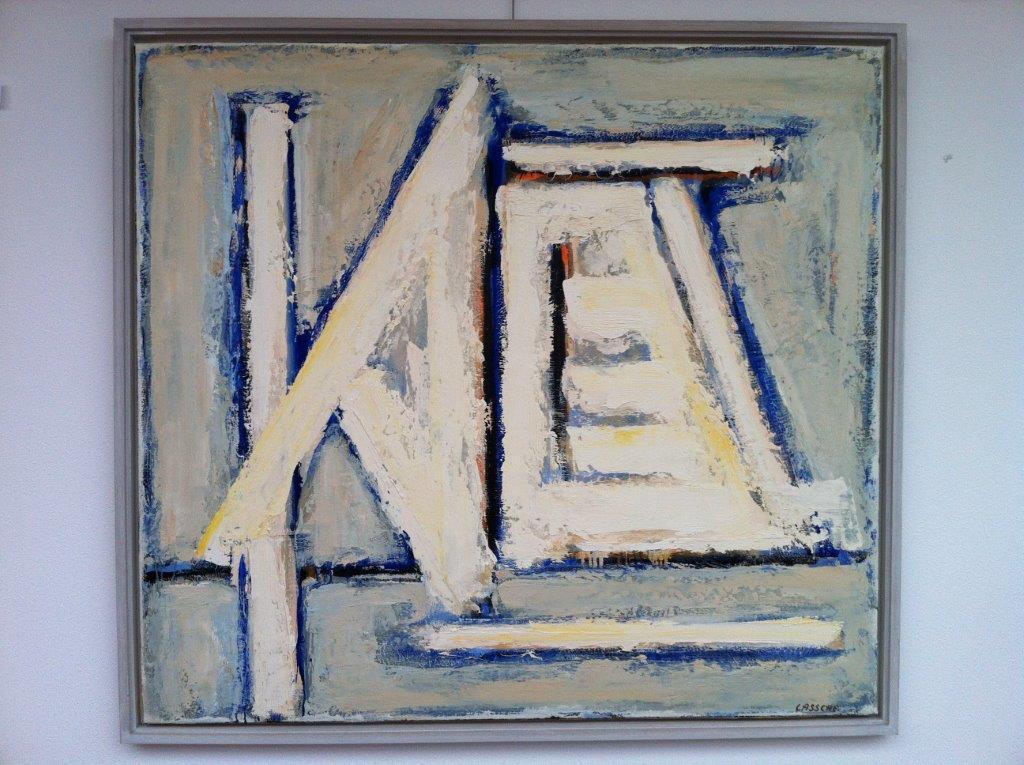 Zonder titel - 110 x 100 cm - Met boekje -  kopen? Bied vanaf 500!