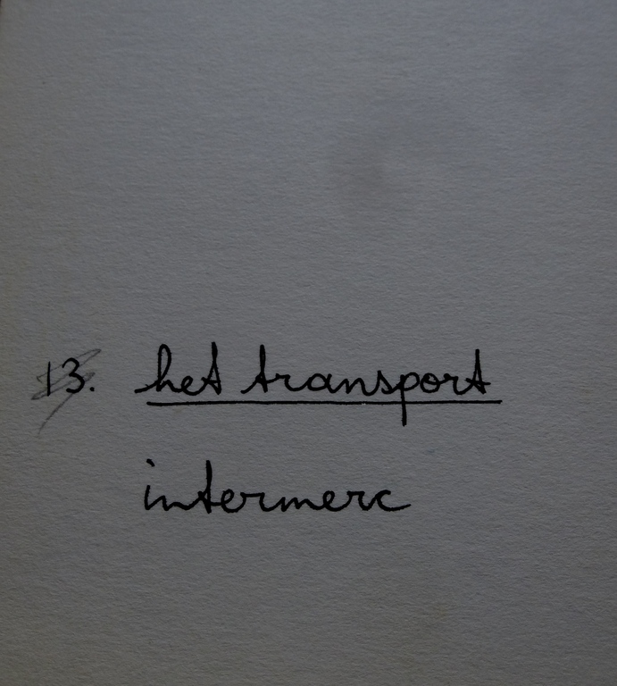 Paul Hulshof - tekening: Het transport - 1972 kopen? Bied vanaf 1!