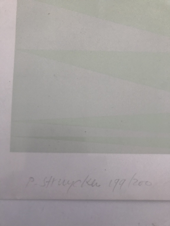 Peter Struycken, Kleurenzeefdruk, Gesigneerd en Genummerd kopen? Bied vanaf 100!