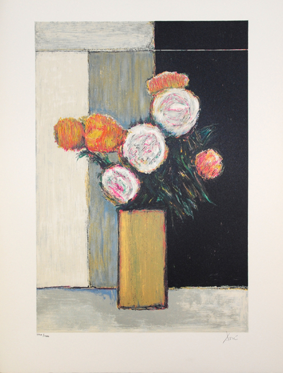 Dore: Lithografie, Vase beige kopen? Bied vanaf 15!