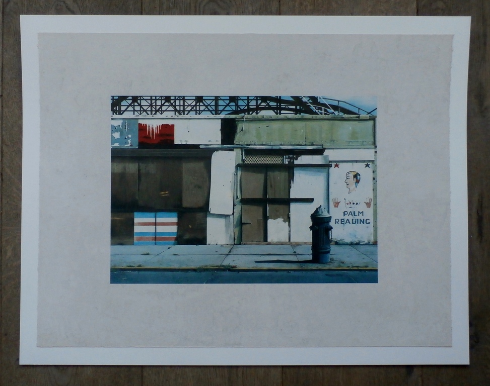 Siet Zuyderland - Litho: Reading 4 - gesigneerd  kopen? Bied vanaf 55!