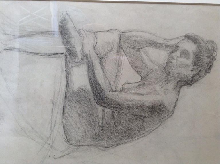 H.F. Boot (1877-1963) Maastricht - Naakt, potlood tekening op papier kopen? Bied vanaf 20!