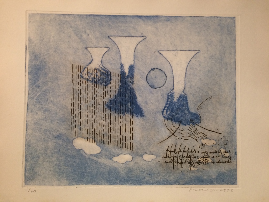 Jan Montyn, ets, verzamelobject uit 1972 1/10 kopen? Bied vanaf 150!