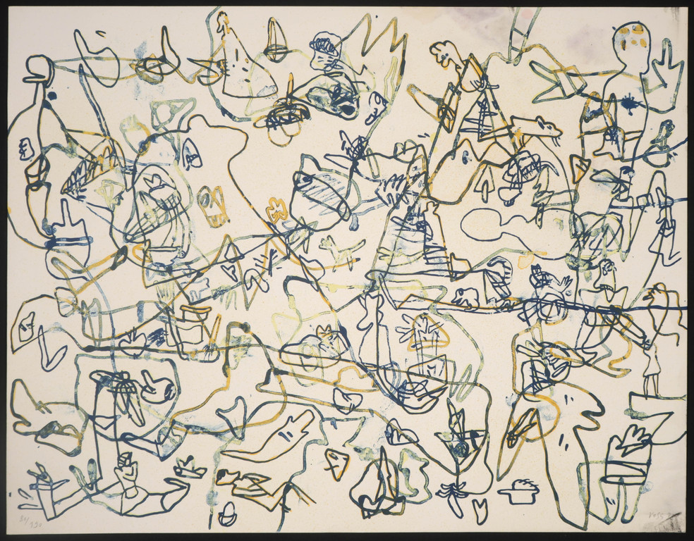 Jan Voss: Litho, Z.T. Compositie kopen? Bied vanaf 35!
