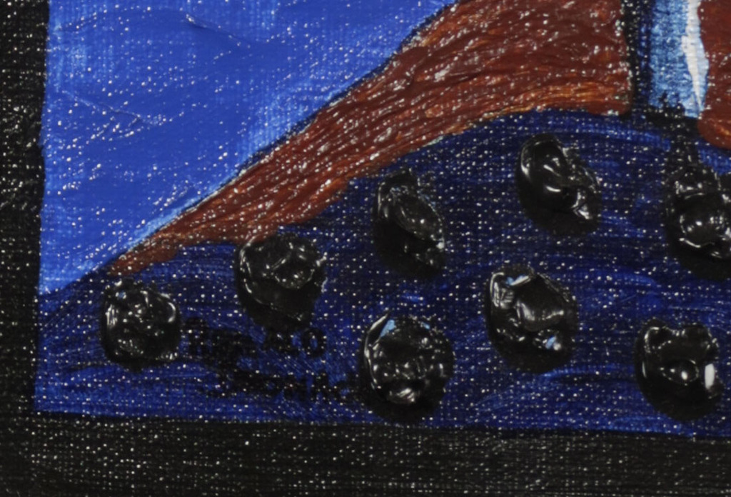 Ronald Boonacker: Acryl op doek, Tahiti I - Ingelijst kopen? Bied vanaf 40!