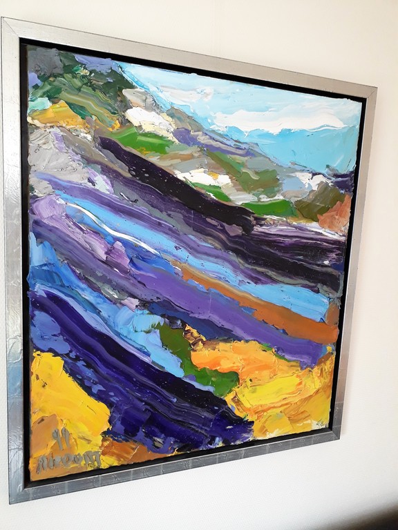 Schilderij 'Provence' van de Belgische kunstenaar Wim Ricourt kopen? Bied vanaf 3500!