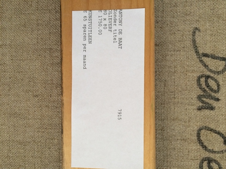 Antony de Baat : Olieverf op doek kopen? Bied vanaf 110!