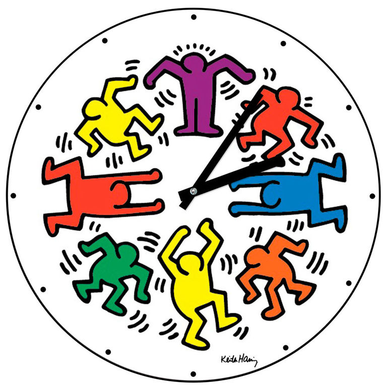 Keith Haring - Klok  kopen? Bied vanaf 69!