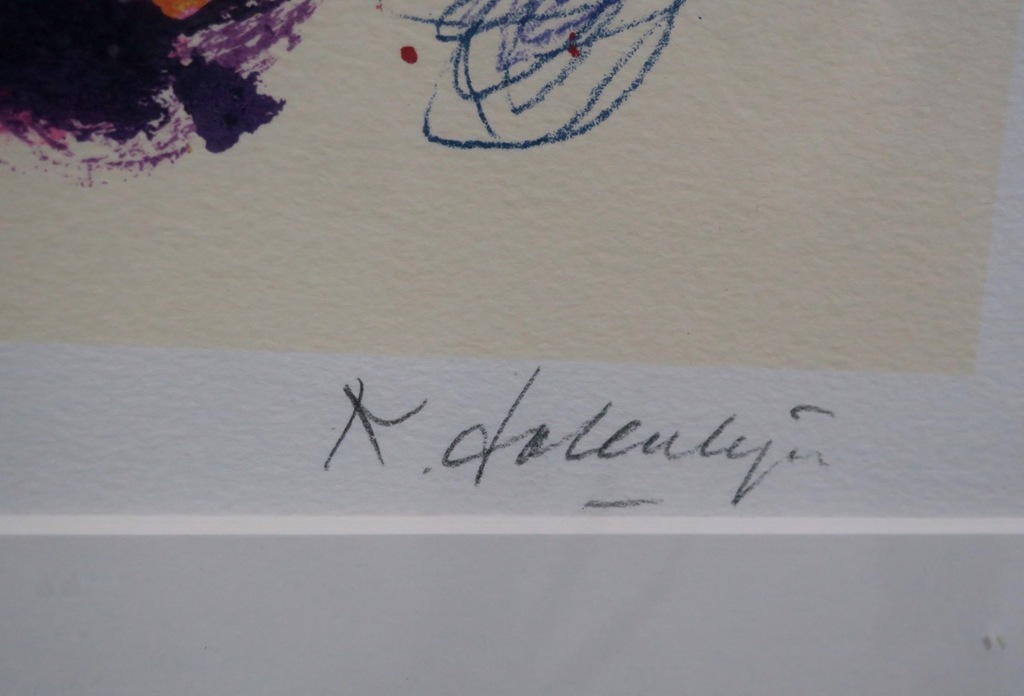 Kees Salentijn: Zeefdruk, El Espectador - Ingelijst kopen? Bied vanaf 35!