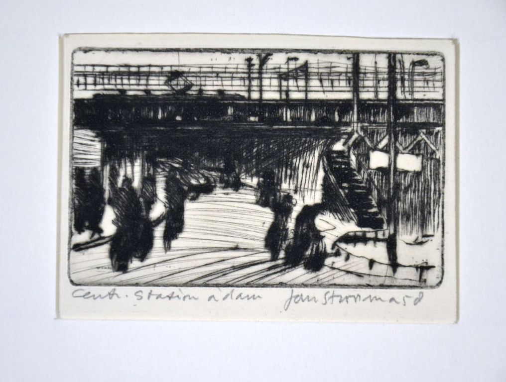 Jan Stroosma: Ets. Centraal Station Amsterdam kopen? Bied vanaf 70!