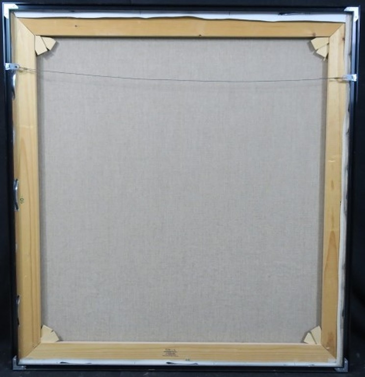 Meertje Kaal: Olieverf op doek, God hoort Rietveld brommen - Ingelijst (groot) kopen? Bied vanaf 1!