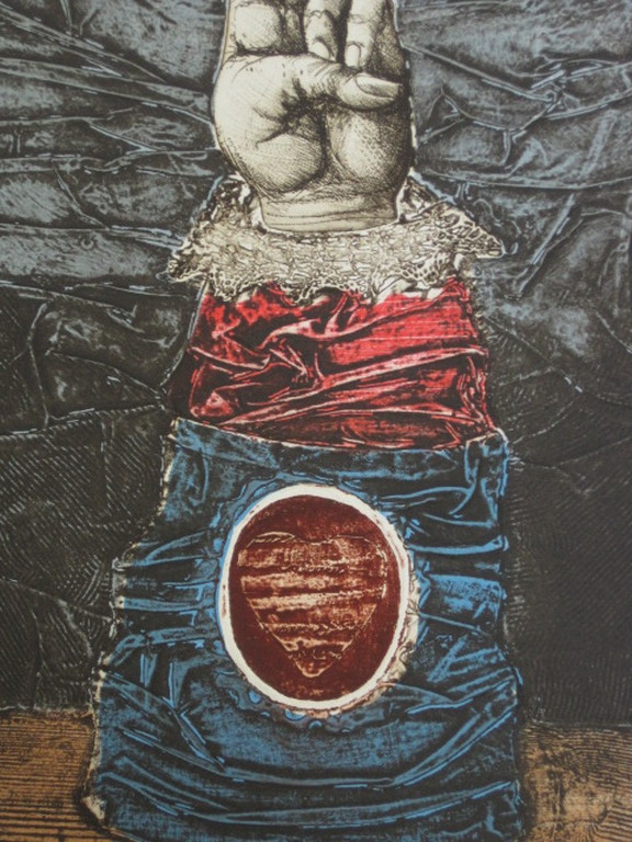 Zeer bepkt. Oplage! gesigneerde Diepdruk/Relief Litho Manuel Menan 1946-1994 kopen? Bied vanaf 1!