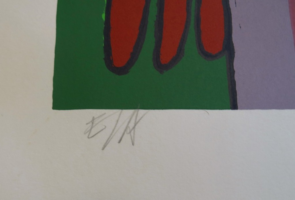 Corneille: Zeefdruk, Le Chien Bleu (zeer groot) kopen? Bied vanaf 500!