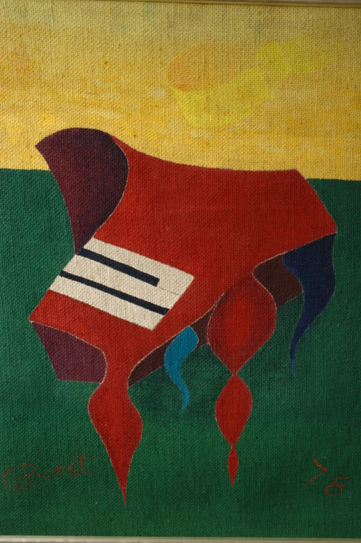Borst Gunther, Piano 1978 olieverf op canvas kopen? Bied vanaf 75!