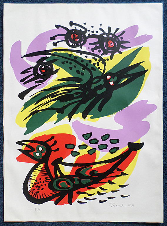 Anton Rooskens - Lente, zeefdruk (zonder toeslag!) kopen? Bied vanaf 350!