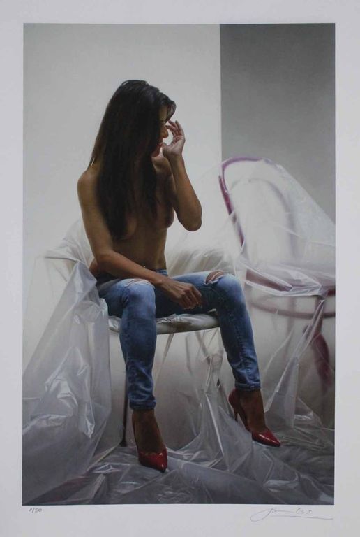 PETER HANDEL   Giclee  ,,ANTHONELLA,,   Handgesigneerd kopen? Bied vanaf 65!