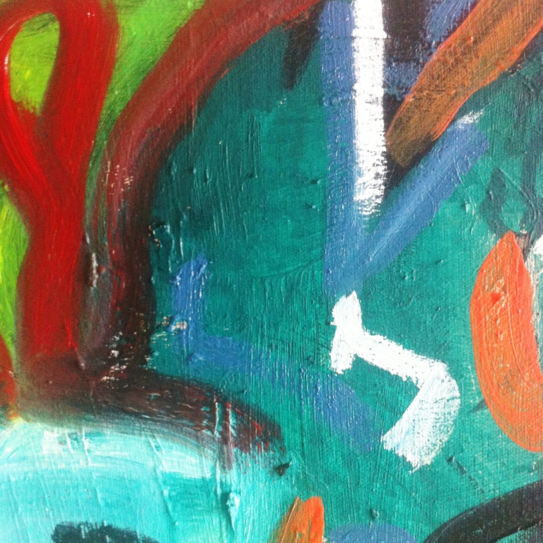  " Jungle  Party....." - John Foppen - Olieverf op 3D canvas - gesigneerd. kopen? Bied vanaf 99!