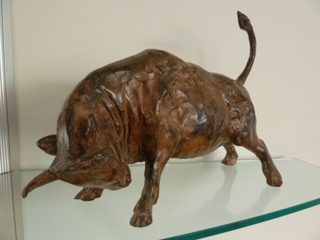 P. Chenet - brons -  stier kopen? Bied vanaf 475!
