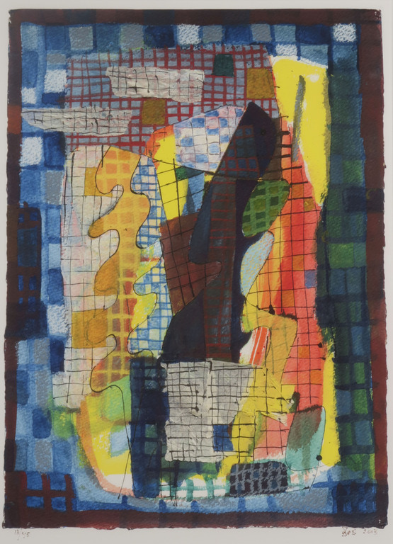 Anna Mes: Giclee, Compositie II - Ingelijst kopen? Bied vanaf 1!