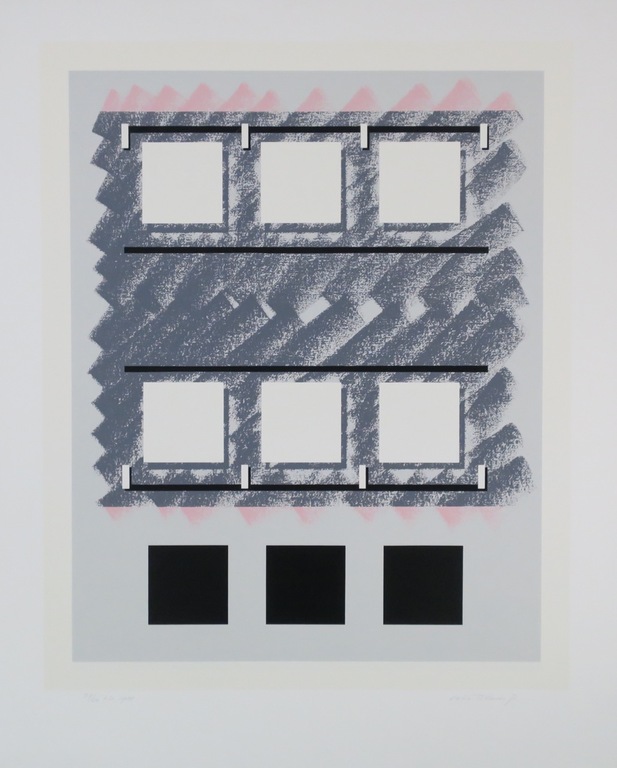 Nic Blans: Zeefdruk, Zonder titel kopen? Bied vanaf 1!