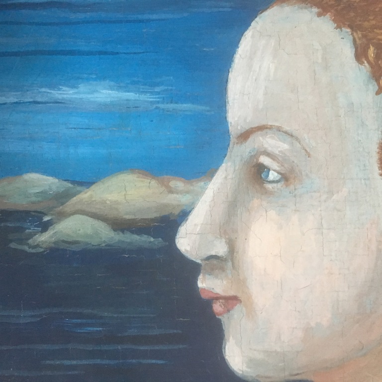 Onbekende Kunstenaar - Het meer van Bled - Naief Joegoslavisch - gesigneerd.1977 kopen? Bied vanaf 1!