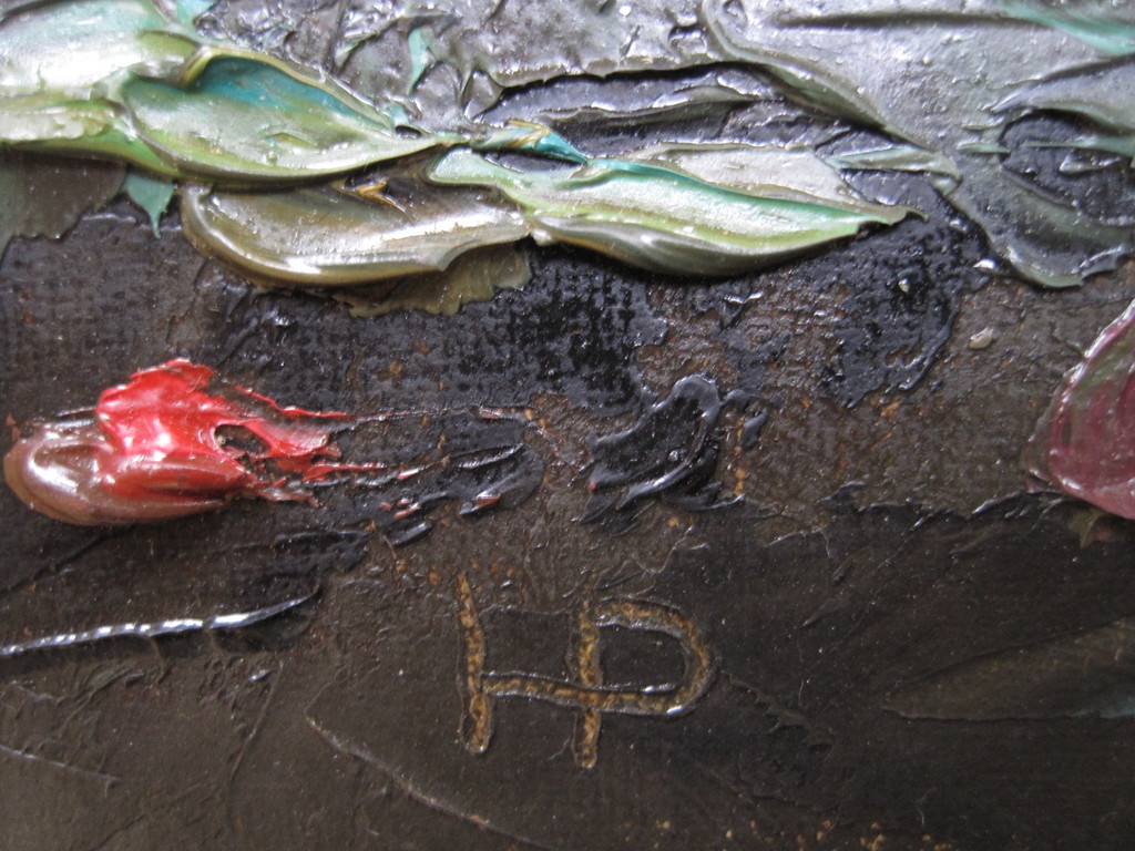 Interessant gesigneerd abstract expressionisme Olieverf op doek ca. 1960 kopen? Bied vanaf 1!