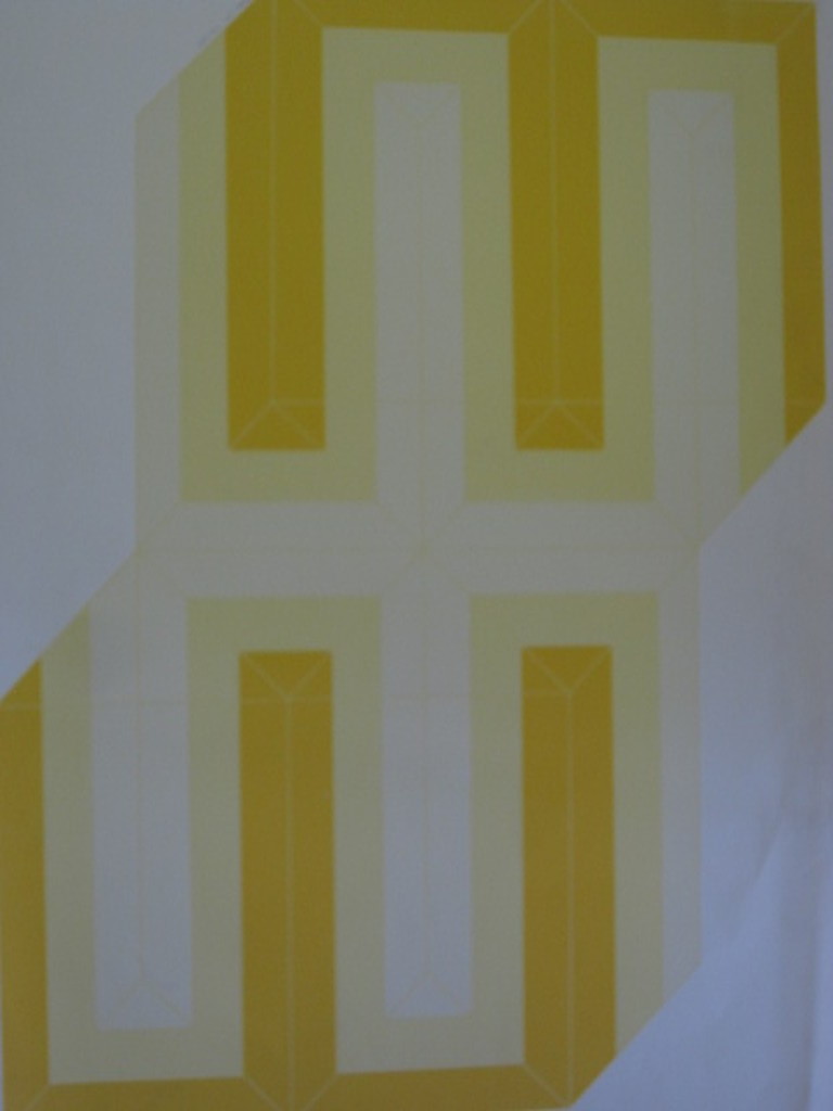Ronald Abram 1938-1999 grote gesigneerde litho geometrische compositie 1970  kopen? Bied vanaf 1!