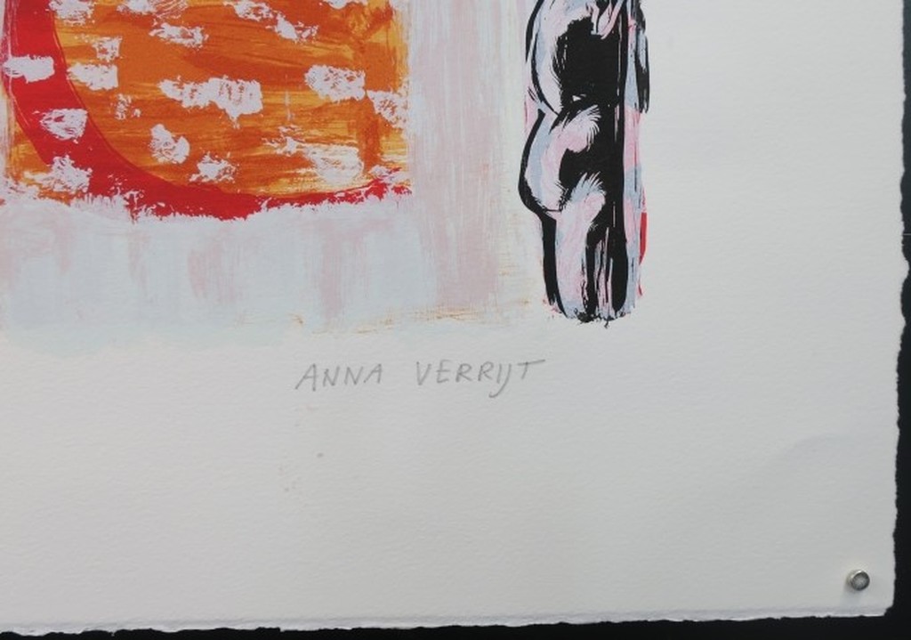 Anna Verrijt: Zeefdruk, Brokstukken IV  kopen? Bied vanaf 1!