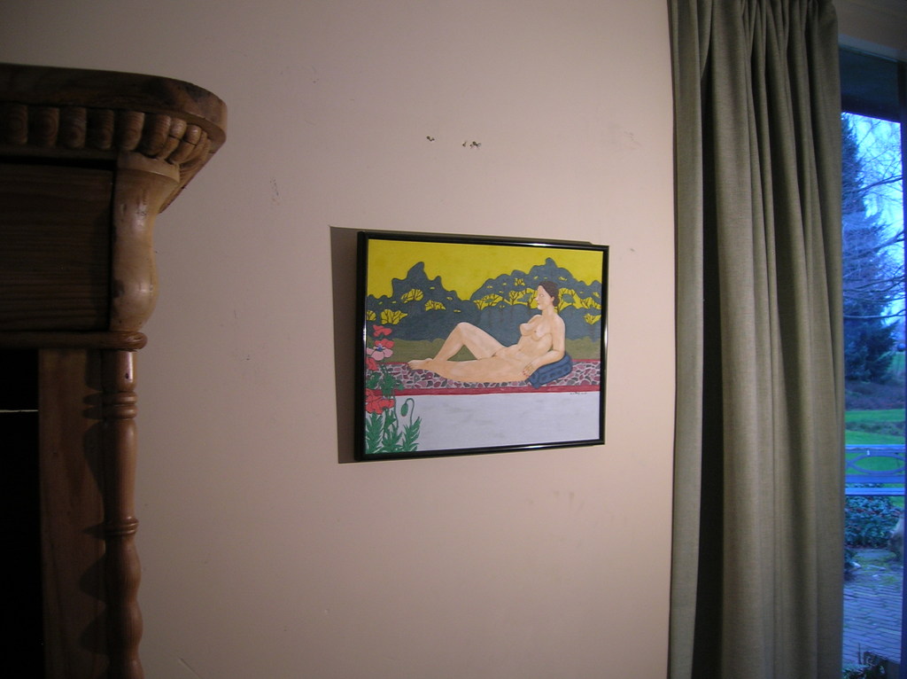 Hein van der Meij , Olieverf op doek, Vrouw 6 kopen? Bied vanaf 25!