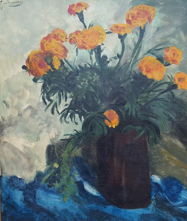 Piet van Wijngaerdt (1873-1964) - olie op doek, gesigneerd verkocht voor € 775!