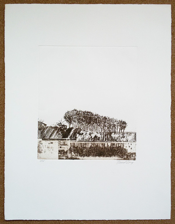 Daniel Lang - Daniel Lang - Landschap, ets kopen? Bied vanaf 30!