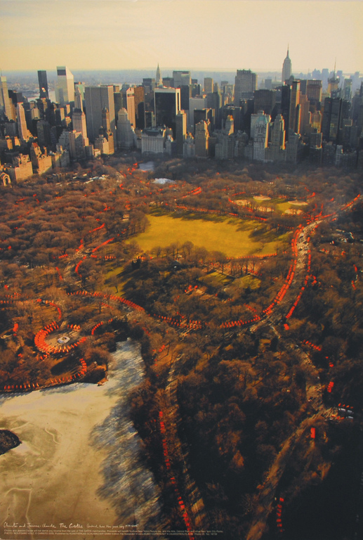 CHRISTO, The Gates - New York Central Park 2005  verkocht voor € 51!