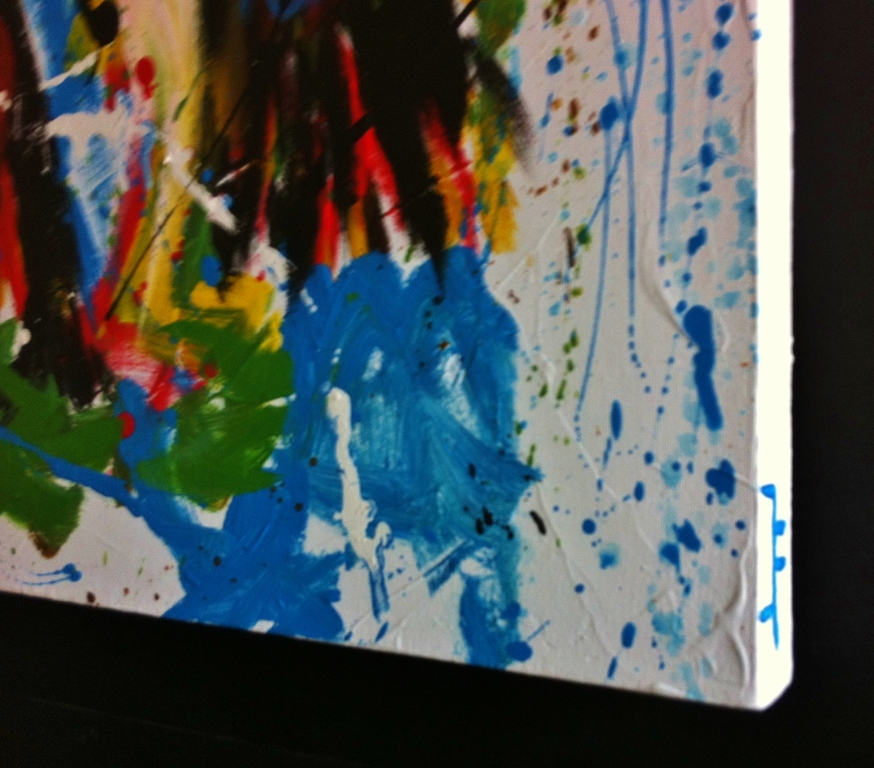 "The lion sleeps tonight.."John Foppen- olie/acrylv.- 3D canvas- Gesign.- Unica. kopen? Bied vanaf 179!