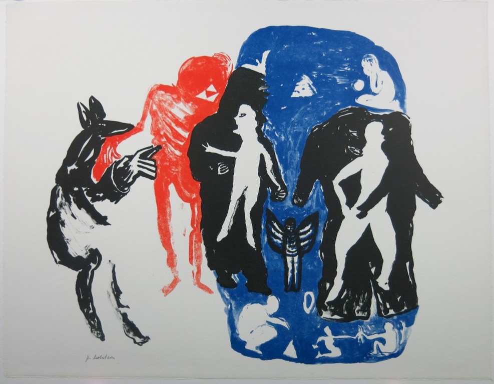 Pieter Holstein: Litho, Figuren kopen? Bied vanaf 1!