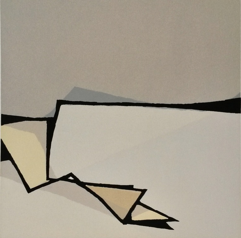 Fon Klement - Paysage Jauniere - boardsnede verkocht voor € 125!