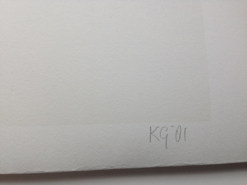 Klaas Gubbels, 1981, gesigneerd, zeefdruk, tafel & stoelen kopen? Bied vanaf 95!