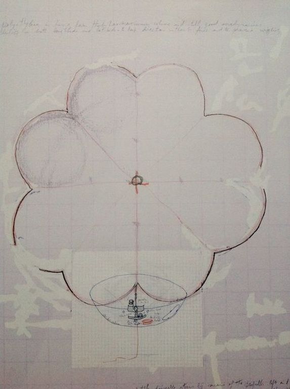 Panamarenko, Manpowered blimp / Papaver - handgesigneerde offset litho kopen? Bied vanaf 250!