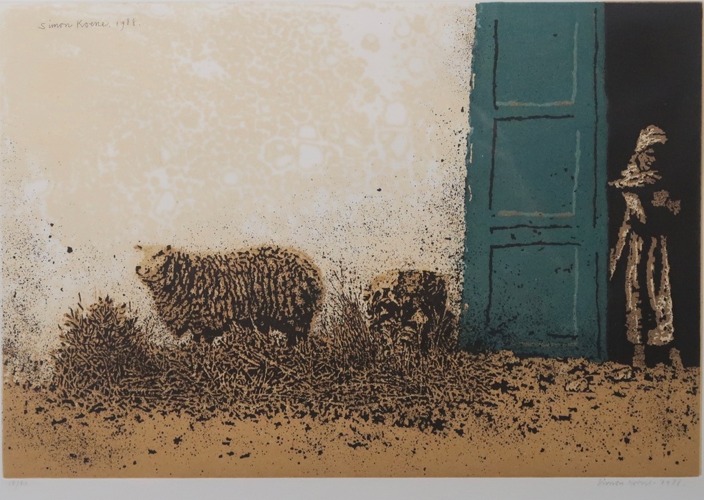 Simon Koene: Ets, Z.T. Schaap - Ingelijst kopen? Bied vanaf 35!