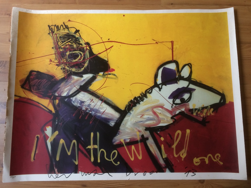 Herman Brood - I'm the wild one (groot) kopen? Bied vanaf 290!