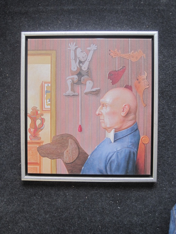 Erik Rijssemus - orig. en gelimit. Giclee/canvas  "de figuurzagers"  kopen? Bied vanaf 1!