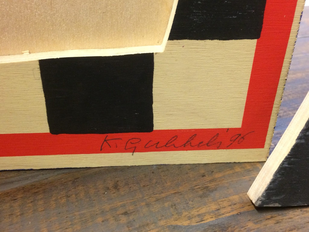 Klaas Gubbels, 'twee paarden' houten object, mutiple uit 1996 30/30 kopen? Bied vanaf 825!