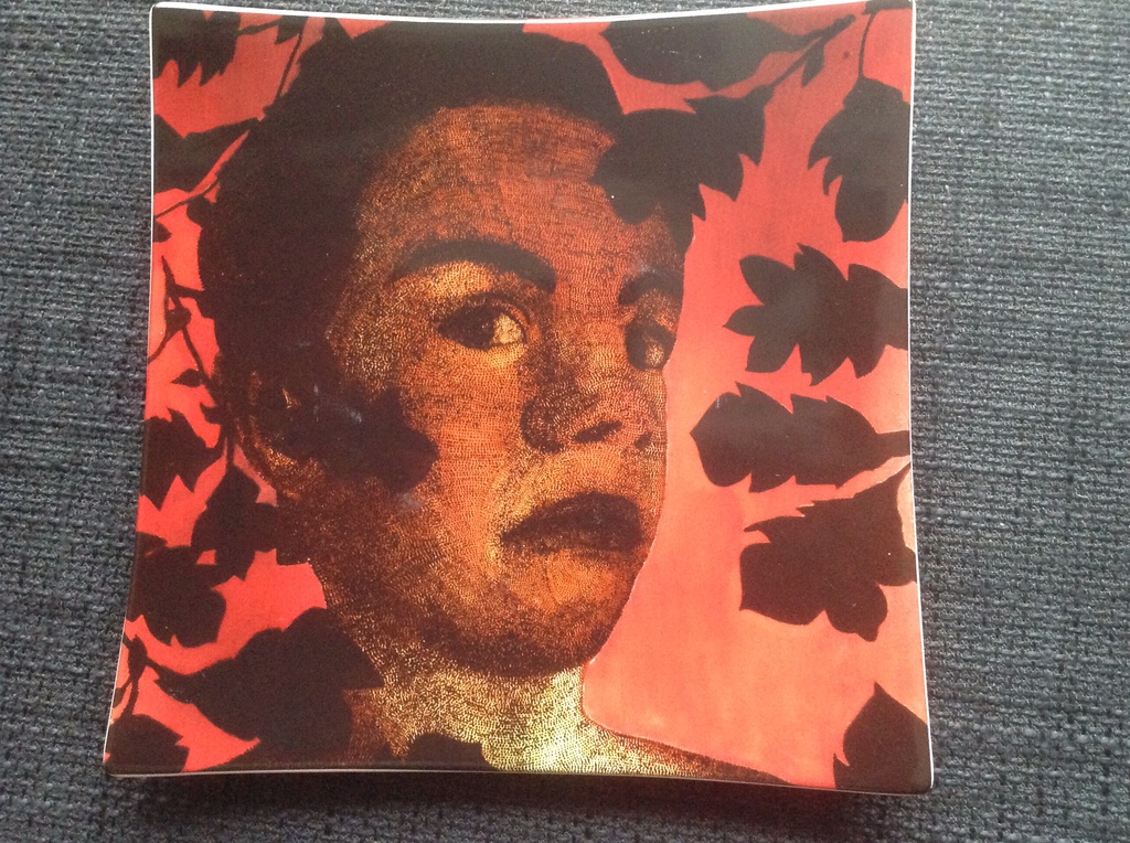 Marli Turion : Schoonhoven Keramiek wandbord  27 x 27 cm  kopen? Bied vanaf 20!