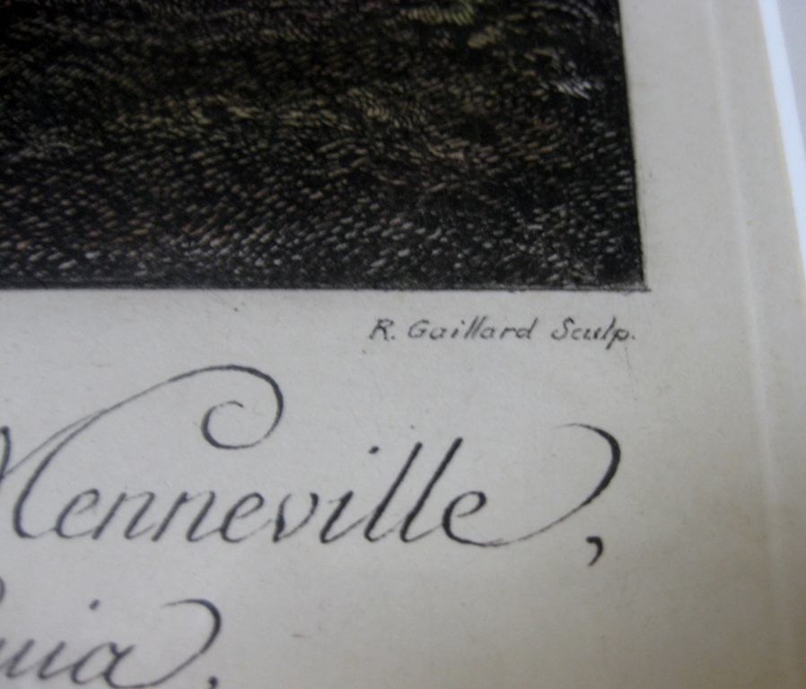 Rene Gaillaird (1719-1790) - antieke kopergravure kopen? Bied vanaf 1!