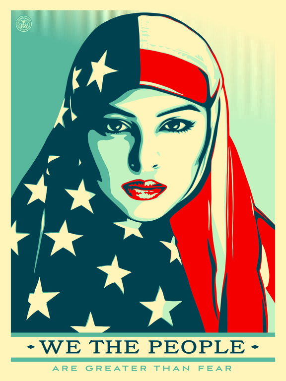 Shepard Fairey (OBEY) - We The People - set van 3 posters kopen? Bied vanaf 85!