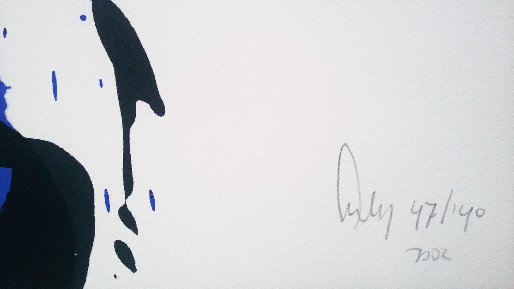 Arty Grimm - Abstract, zeefdruk kopen? Bied vanaf 60!