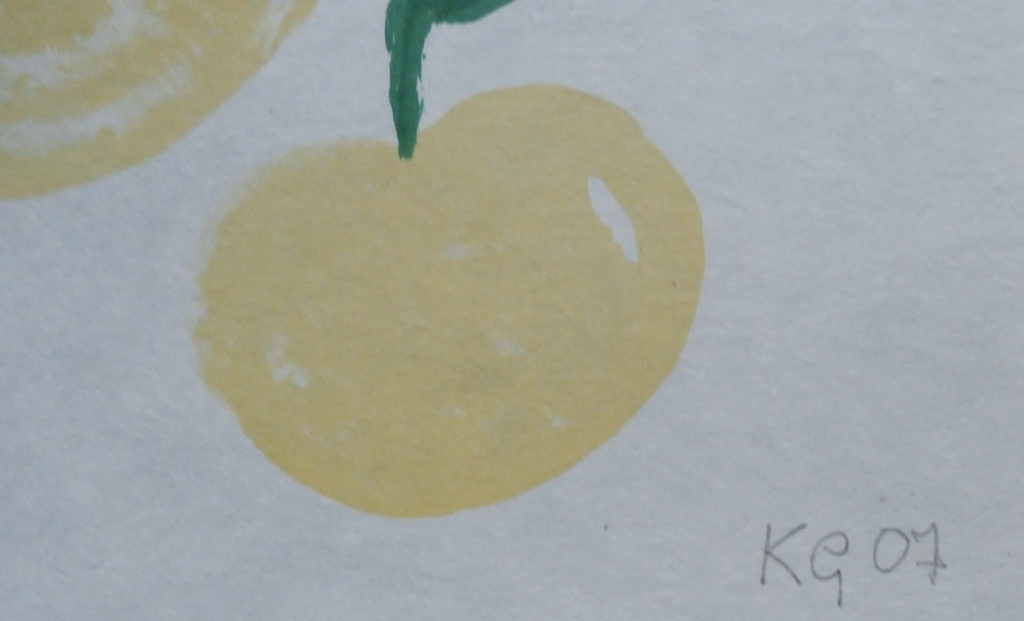Klaas Gubbels, litho: De Appels, handgesigneerd en genummerd, 2007 kopen? Bied vanaf 95!