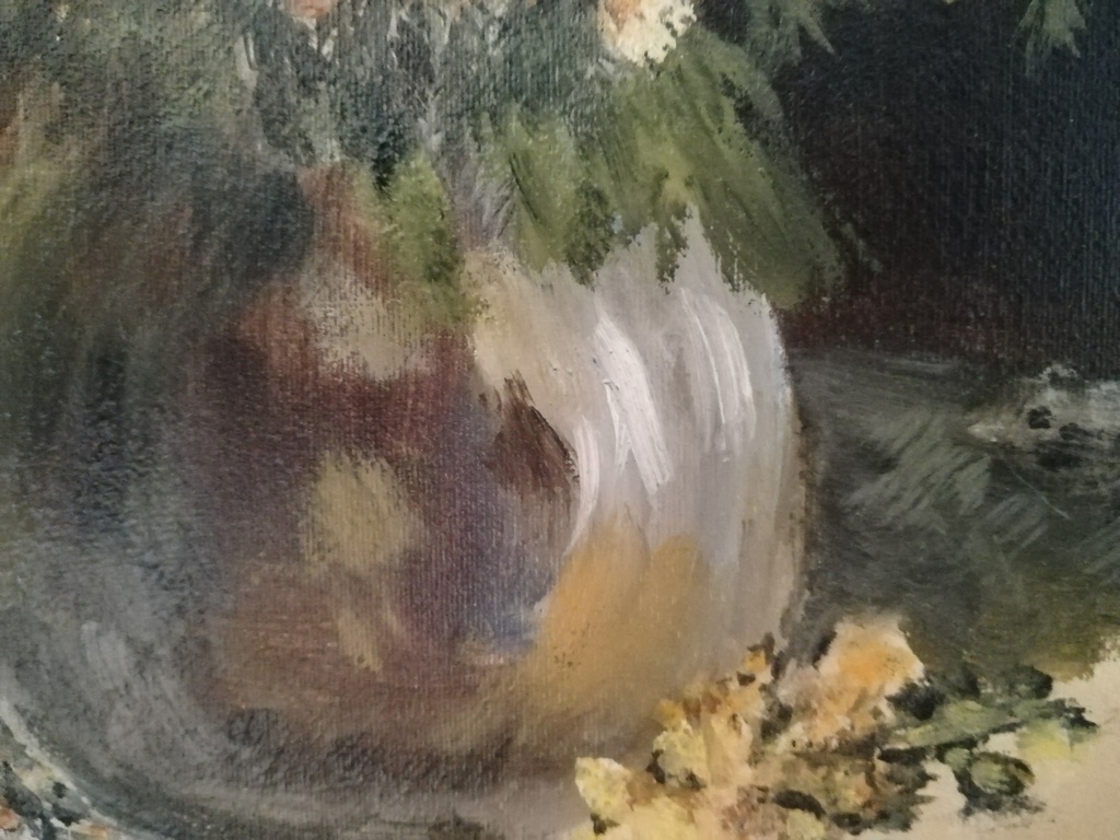 stilleven met bloemen - J.P.Laurent - olieverf op doek - periode 1970 kopen? Bied vanaf 1!