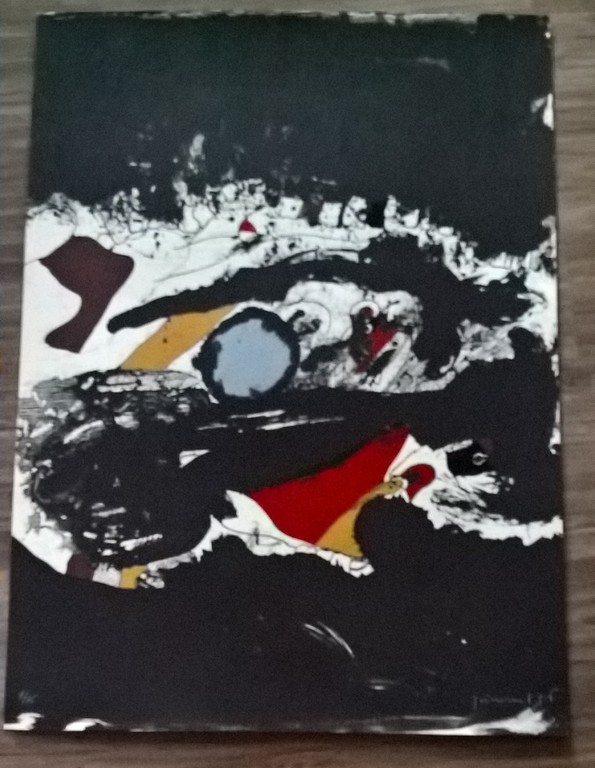 Josep Guinovart, zeefdruk, compositie verkocht voor € 65!