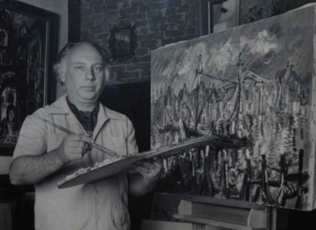 Jan Makkes - Limburg, gemengde techniek (ingelijst) kopen? Bied vanaf 1!